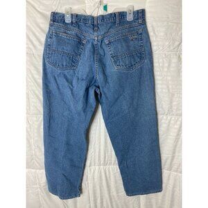 WALLS‎ MENS WORK BLUE JEANS SIZE 36 WAIST 30 INSEAM HEAVYDUTY STRAIGHT
